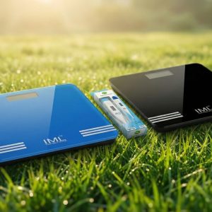 Alternative view of IML Digital Weight Scale + Thermometer